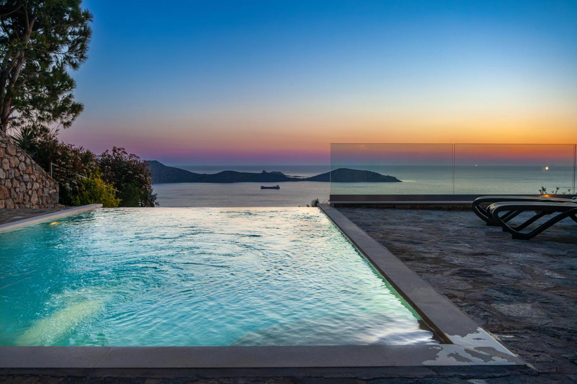 Elounda Sunrise Villa Extérieur photo