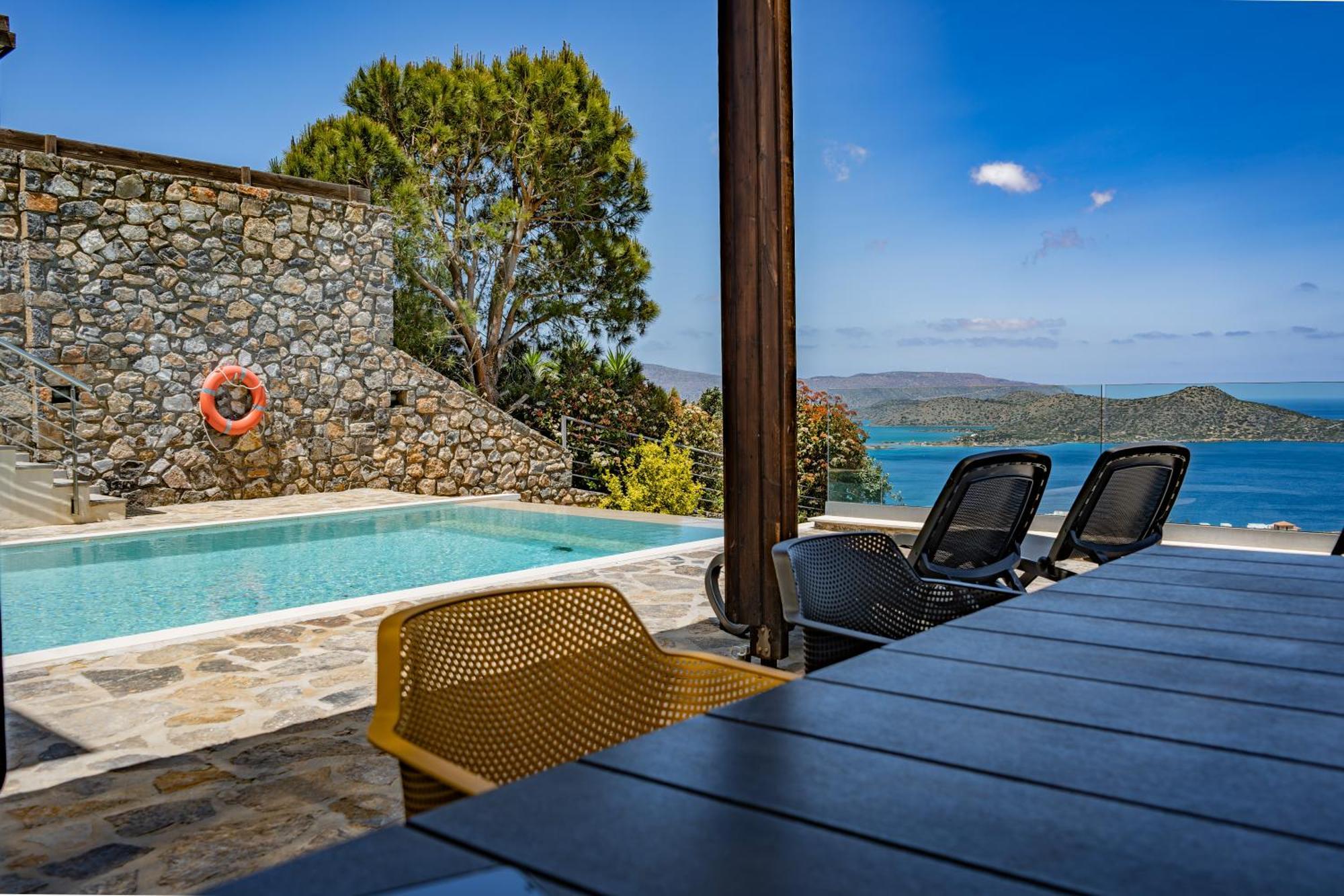 Elounda Sunrise Villa Extérieur photo